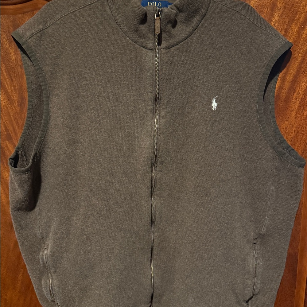 Polo by Ralph Lauren Men's Brown Sweater Vest - XXL